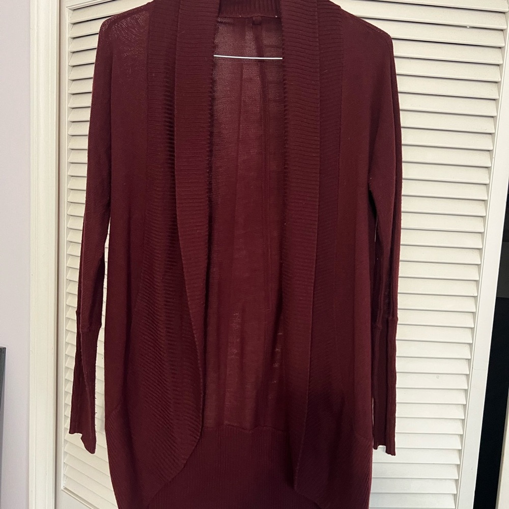 Women's Burgundy Sweater